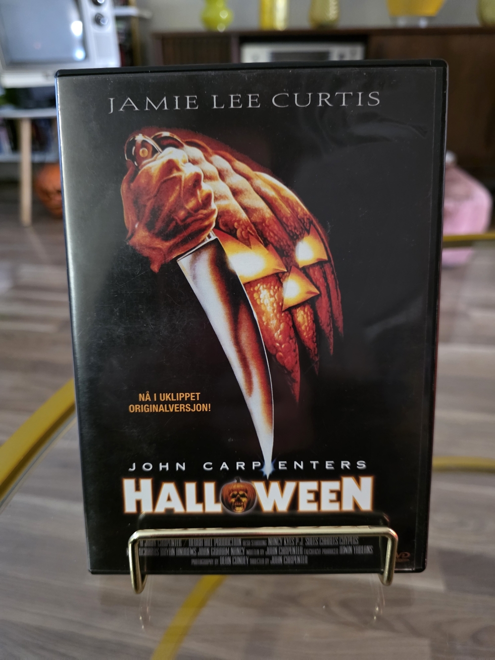 Halloween DVD Case - Black and Orange